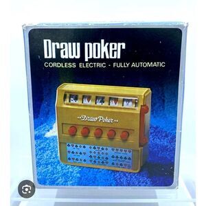 Waco 1971 Vintage Draw Poker Toy Cordless Electric Battery Operated C Battery